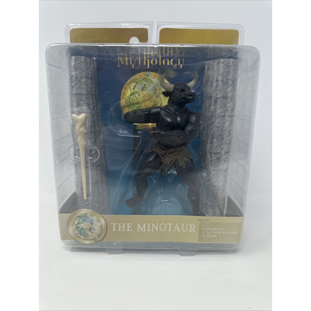 The Minotaur & Club Figure Sababa Toys 2007 Greek Mythology Ology World New